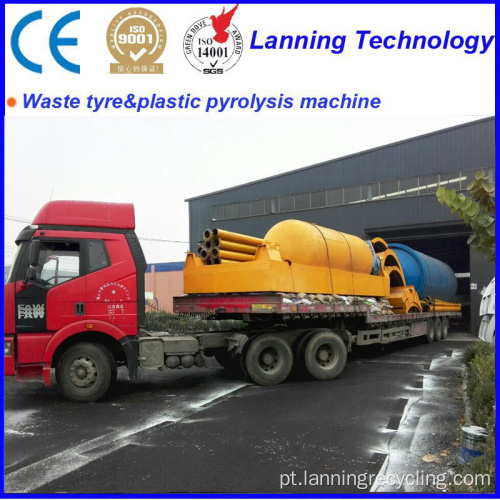 resíduos de reciclagem de pirólise de pneus para máquinas de combustível